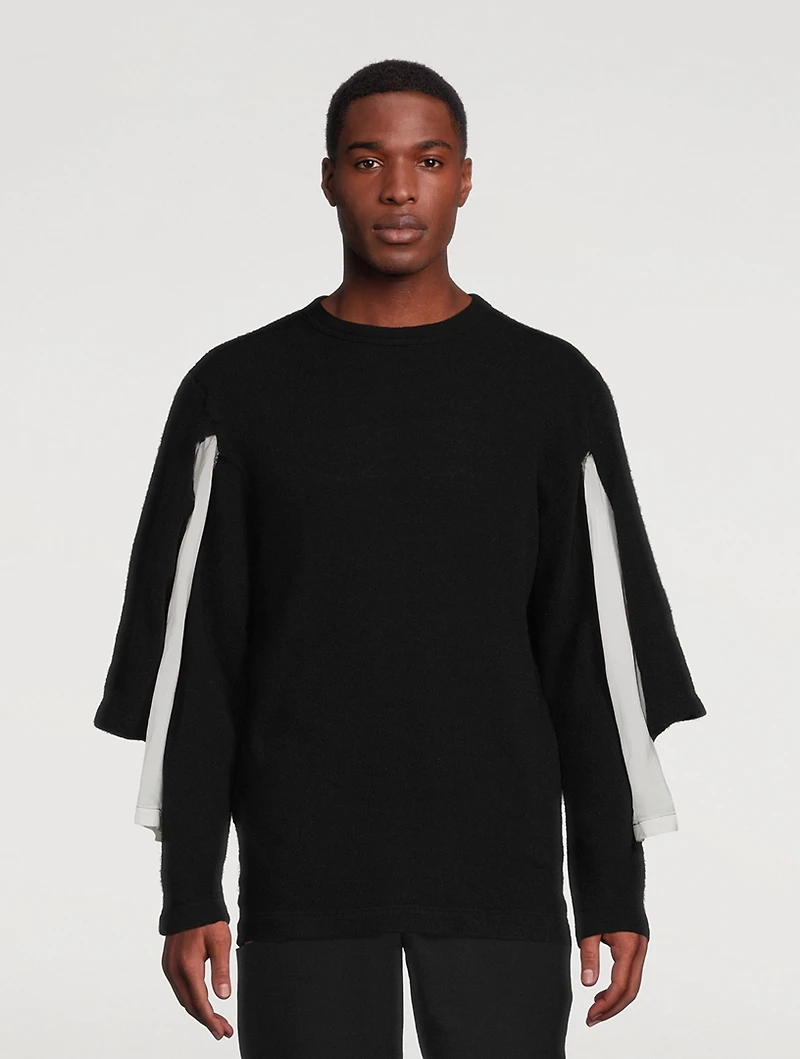 Wool Layered Sweater