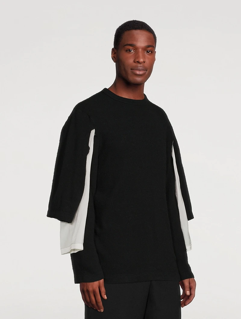 Wool Layered Sweater