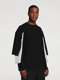 Wool Layered Sweater