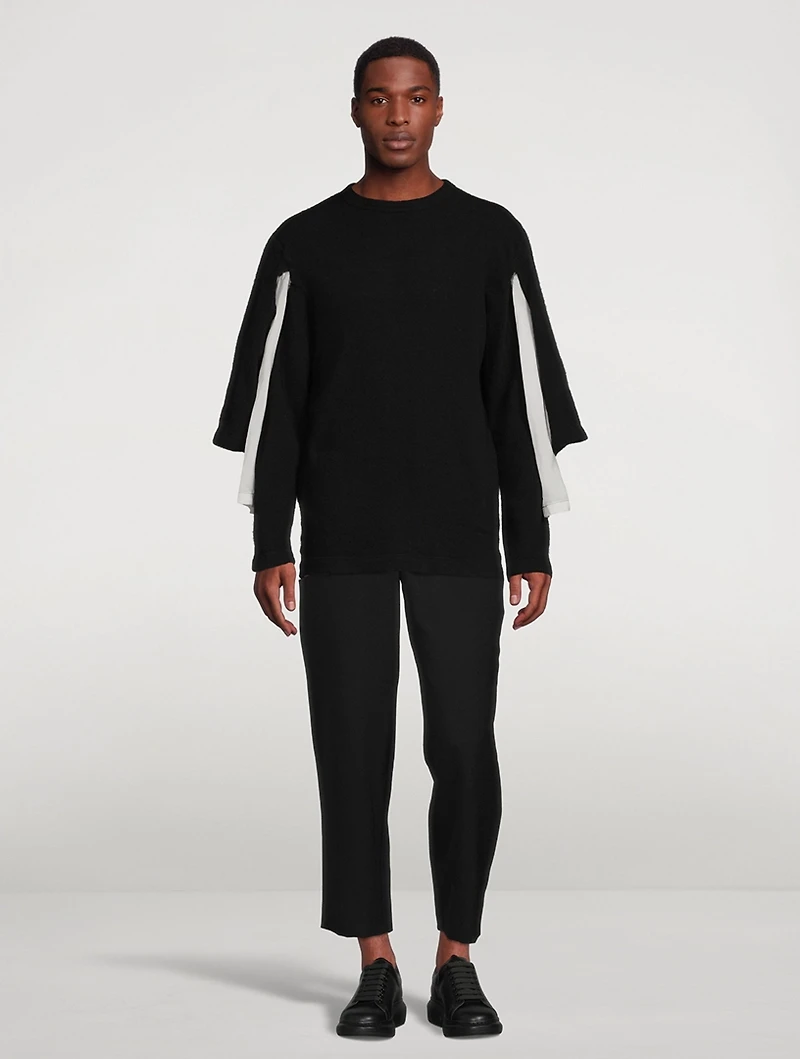 Wool Layered Sweater