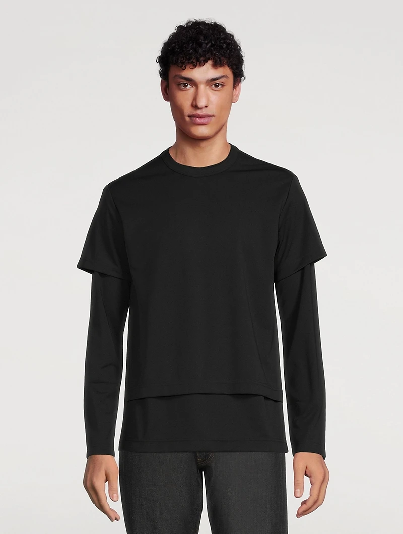 Layered Long-Sleeve T-Shirt