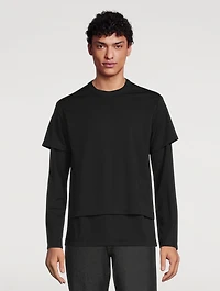 Layered Long-Sleeve T-Shirt