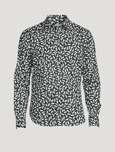 Slim-Fit Printed Shirt