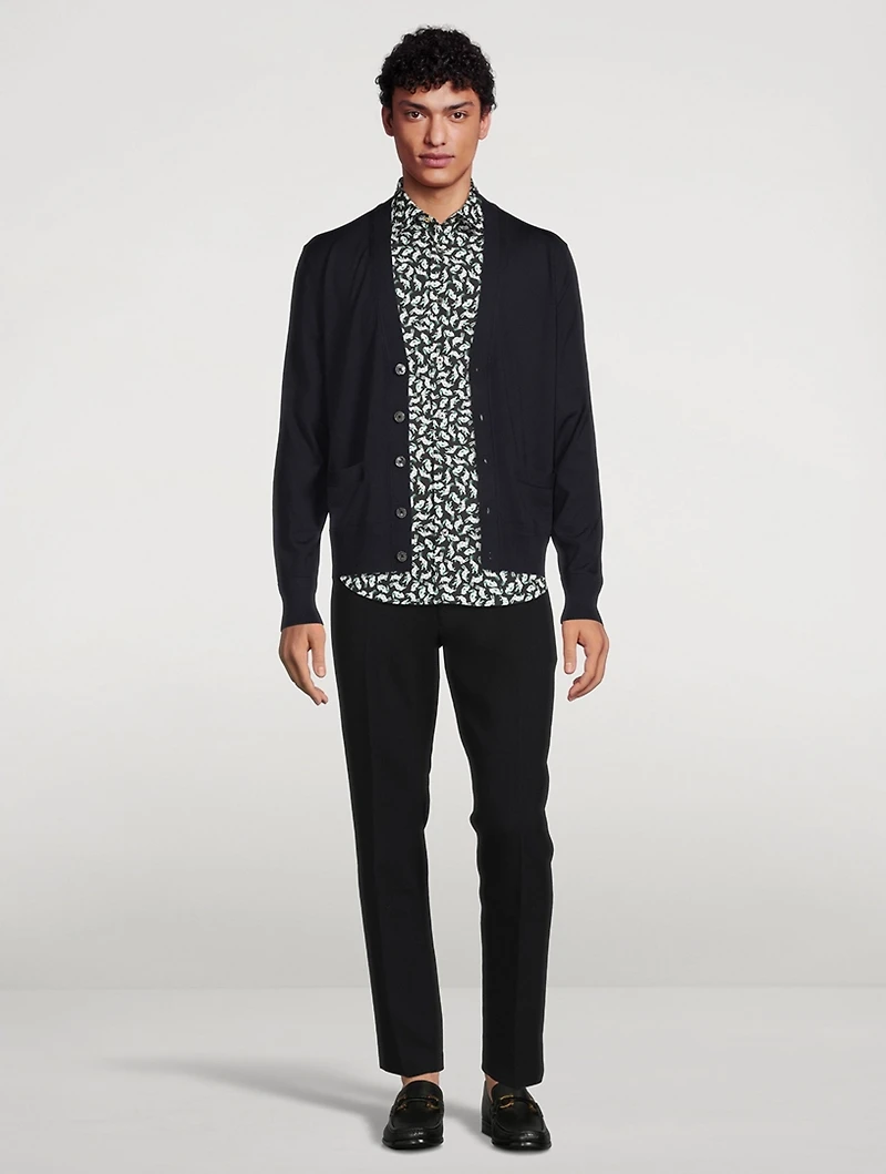 Slim-Fit Printed Shirt