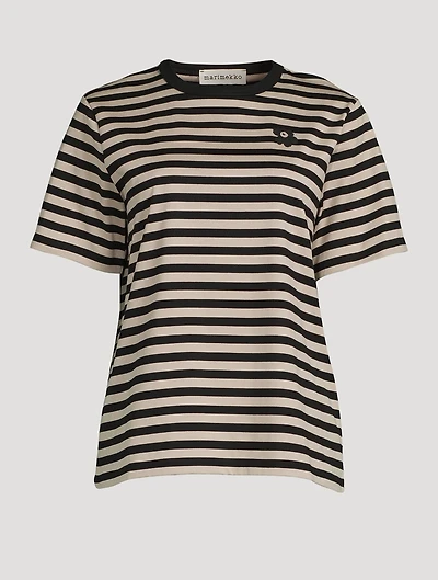 Tasaraita Relaxed T-Shirt Stripe Print