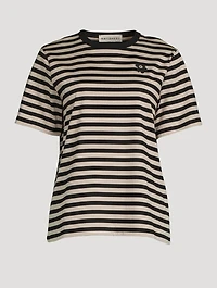 Tasaraita Relaxed T-Shirt Stripe Print