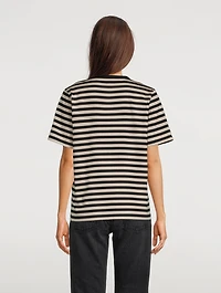 Tasaraita Relaxed T-Shirt Stripe Print