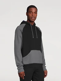 Cotton-Blend Colourblock Hoodie