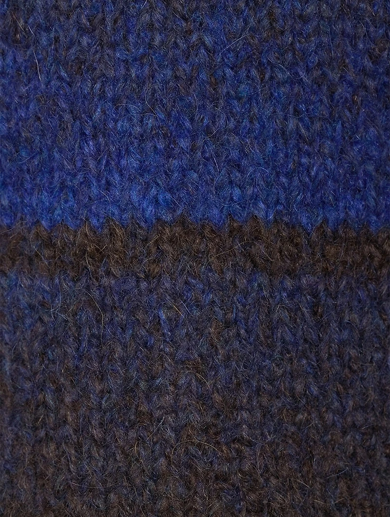 Alpaca Gradient Stripe Sweater