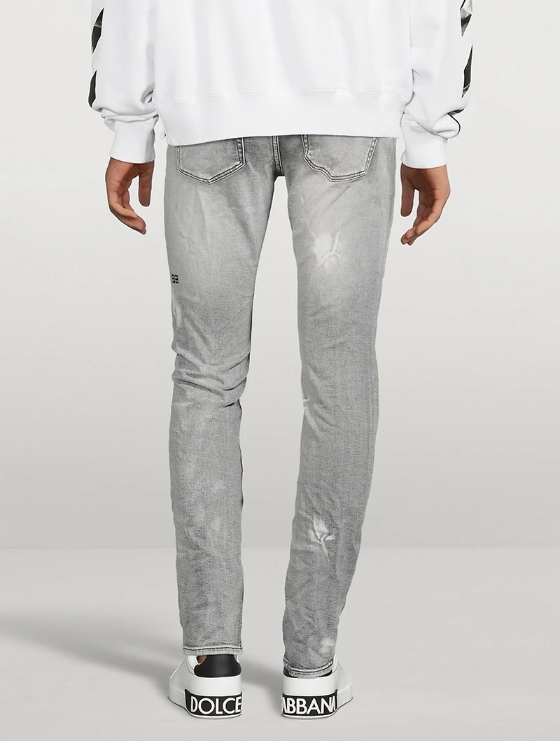 Chitch Eratik Trashed Slim-Fit Jeans