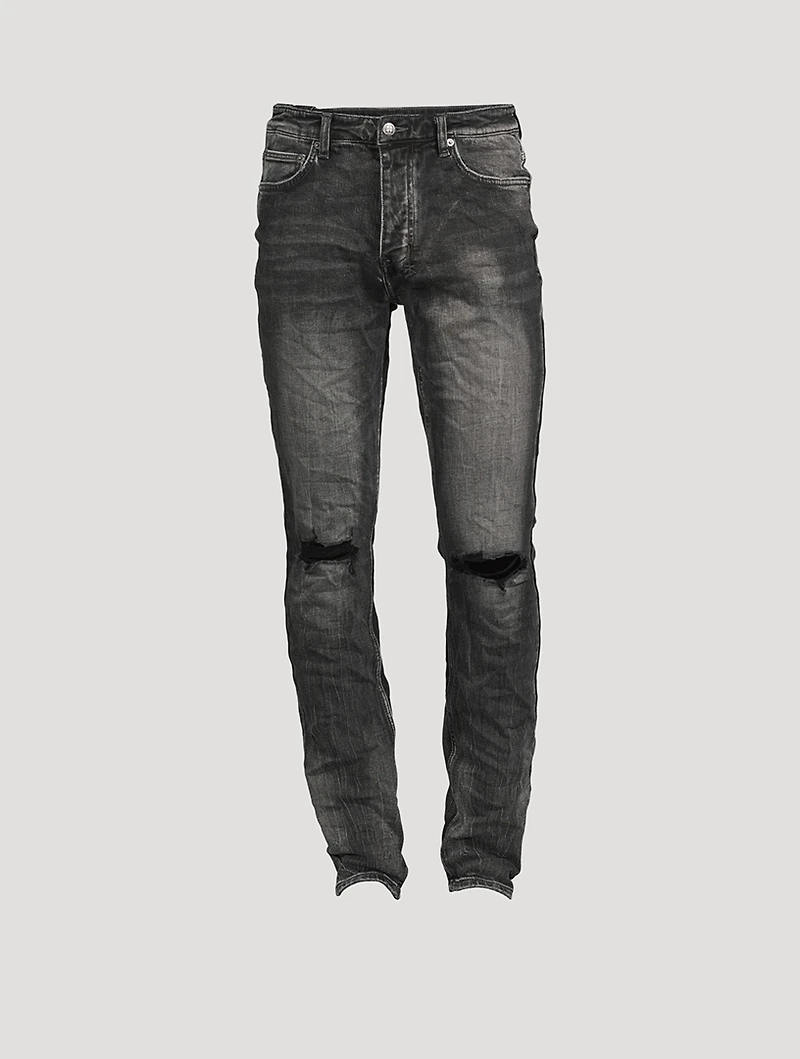 Chitch Onyx Scratch Slim-Fit Jeans