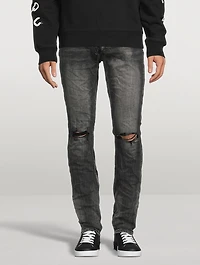 Chitch Onyx Scratch Slim-Fit Jeans