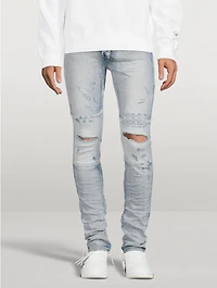 Van Winkle 2 Tone Skinny Jeans