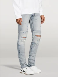 Van Winkle 2 Tone Skinny Jeans