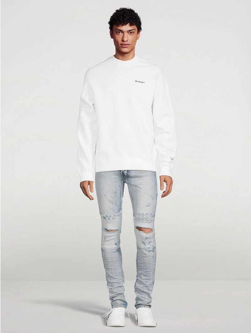 Van Winkle 2 Tone Skinny Jeans
