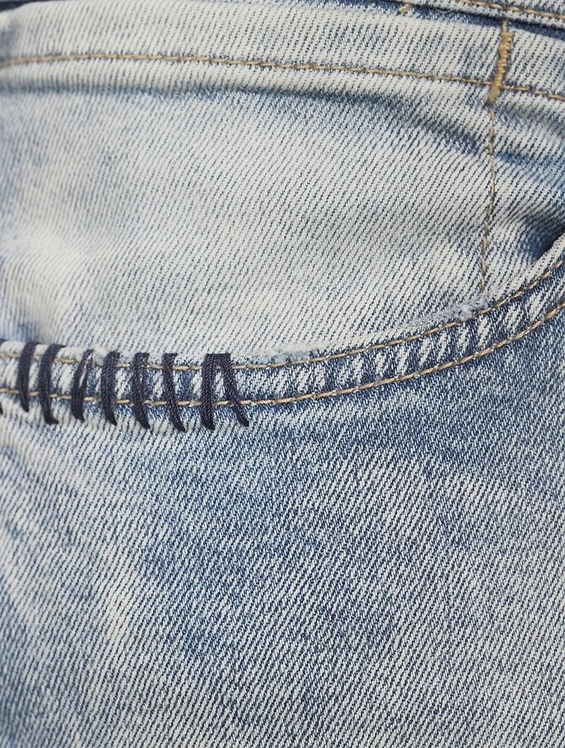 Van Winkle 2 Tone Skinny Jeans