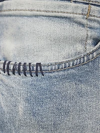 Van Winkle 2 Tone Skinny Jeans