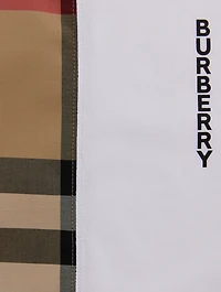 Check Panel Cotton Onesie