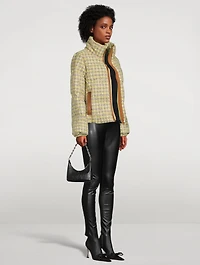 Kensington Tweed Down Puffer Jacket