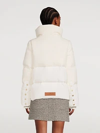 Lexington Tweed Down Puffer Jacket