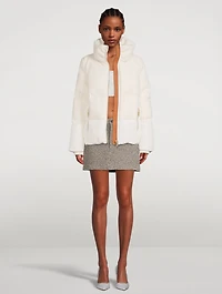 Lexington Tweed Down Puffer Jacket