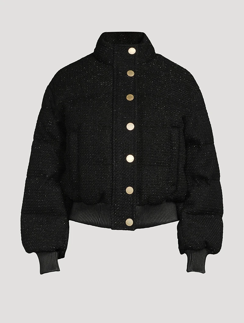 Brooklyn Tweed Down Bomber Jacket