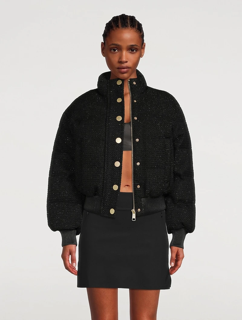 Brooklyn Tweed Down Bomber Jacket
