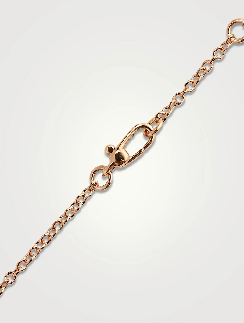 Nudo Solitaire Pendant Necklace With Brown Diamonds