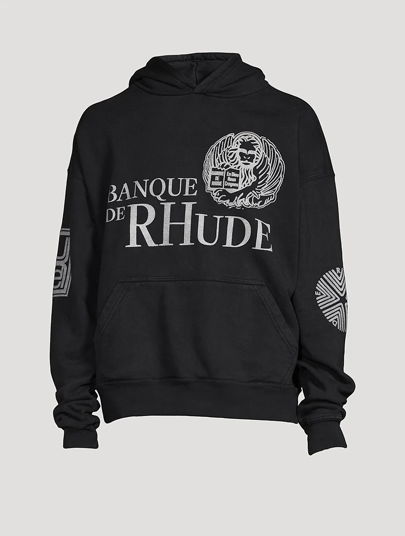 Bank De Rhude Logo Hoodie