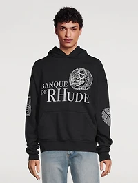 Bank De Rhude Logo Hoodie