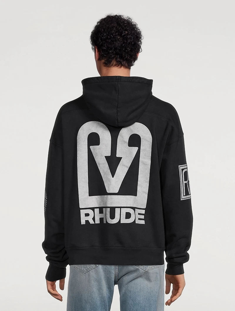 Bank De Rhude Logo Hoodie
