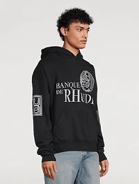 Bank De Rhude Logo Hoodie