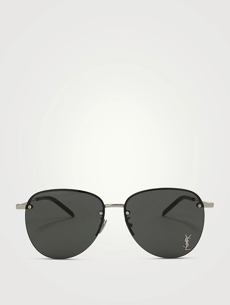 SL 328 YSL Monogram Aviator Sunglasses