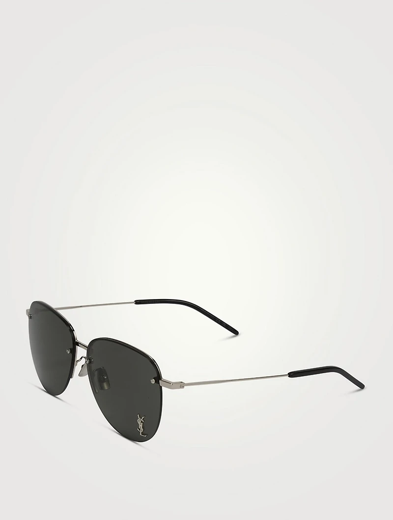 SL 328 YSL Monogram Aviator Sunglasses