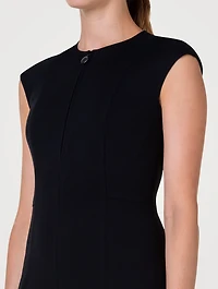 Techno Jersey Sheath Dress
