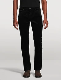 Lennox Corduroy Slim-Fit Pants