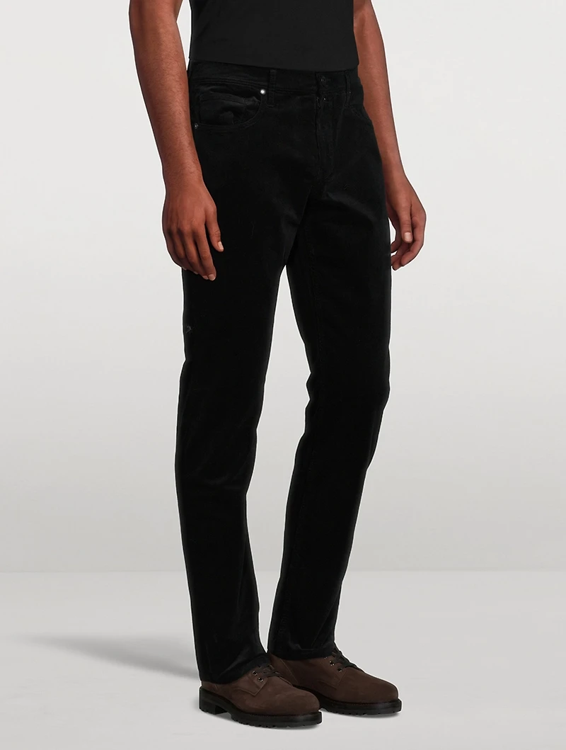 Lennox Corduroy Slim-Fit Pants