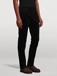 Lennox Corduroy Slim-Fit Pants