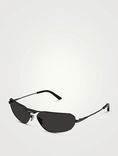 Tag Rectangular Sunglasses