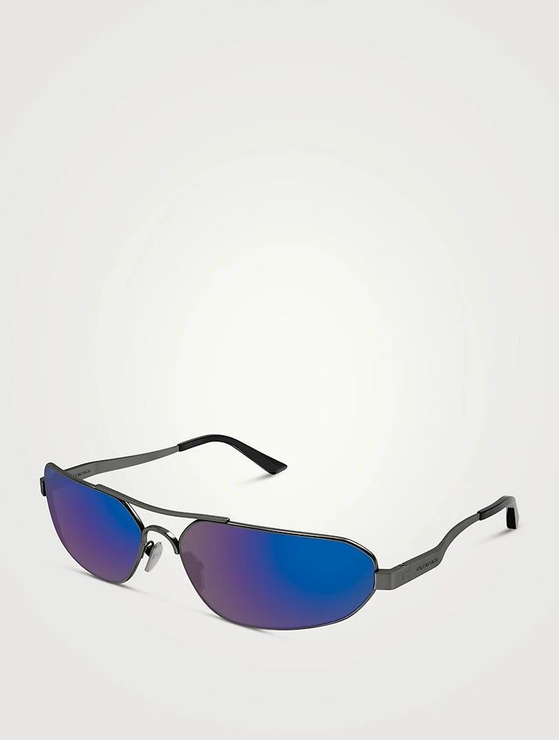Stretch Oval Sunglasses