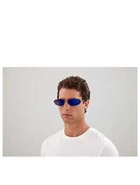 Stretch Oval Sunglasses