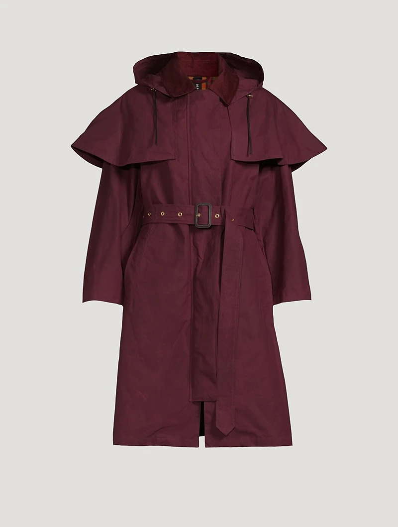 Wilma Waxed Cotton Trench Coat