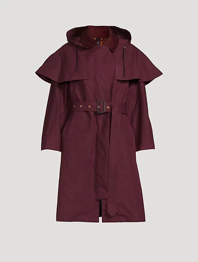 Wilma Waxed Cotton Trench Coat