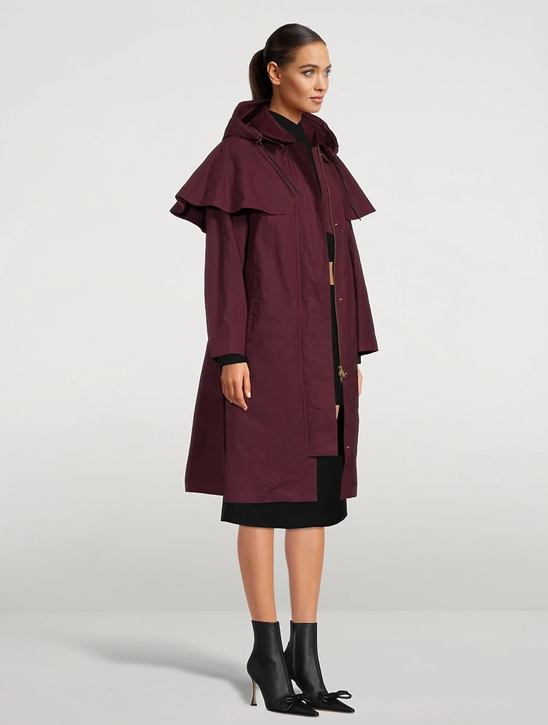 Wilma Waxed Cotton Trench Coat