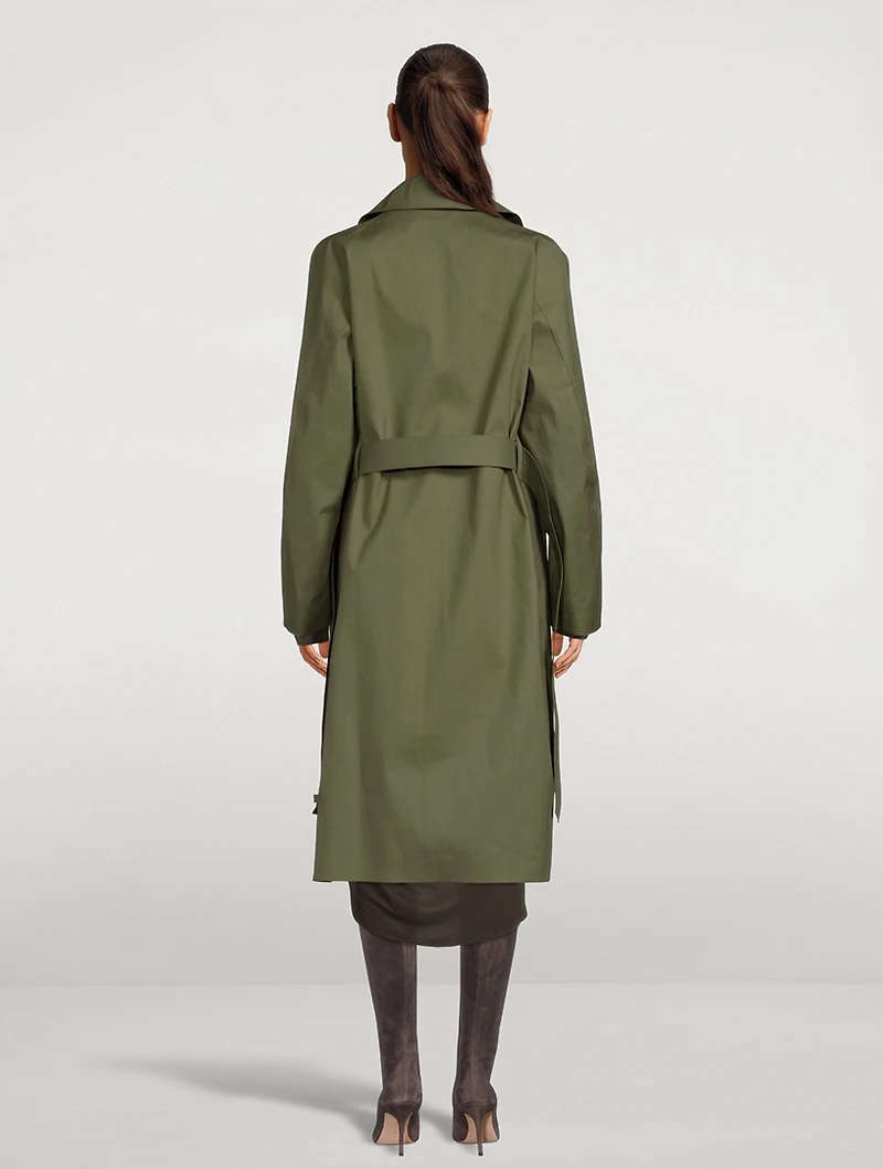 Kintore Bonded Cotton Trench Coat