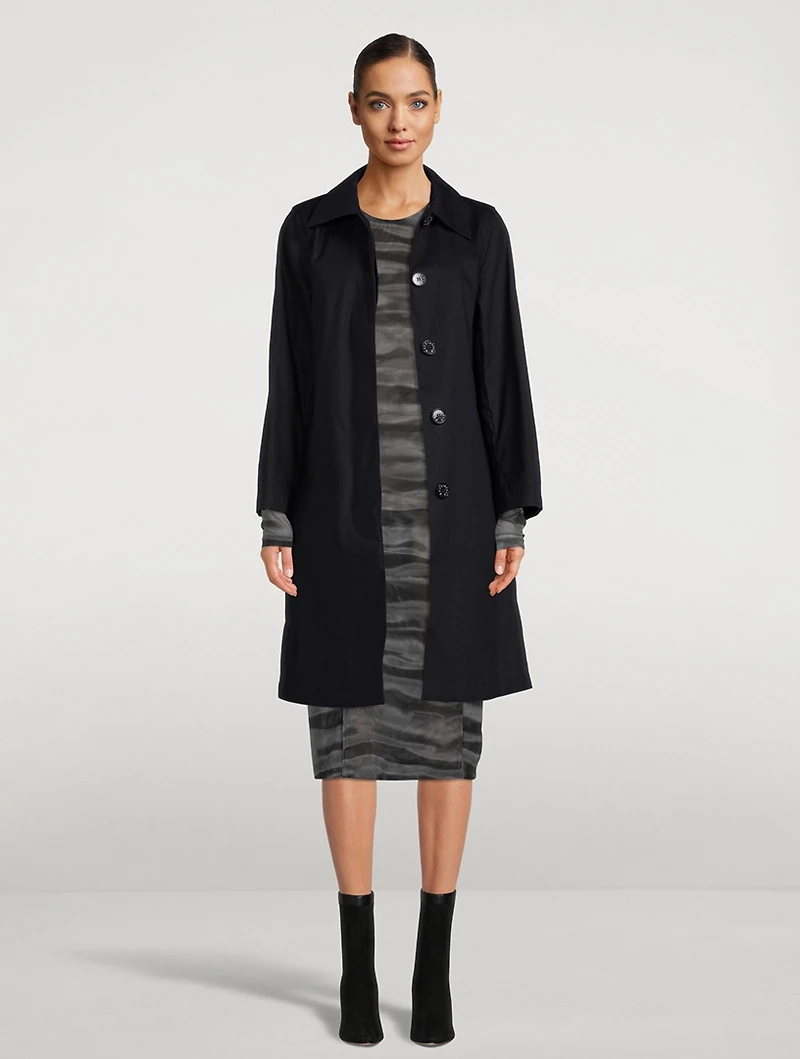 Banton Bonded Cotton Trench Coat