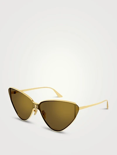 Cat Eye Shield Sunglasses