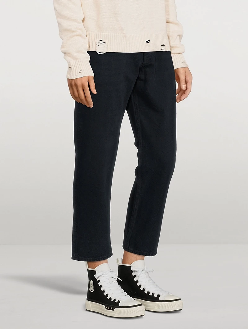 Beck Rigid Cropped Relaxed Jeans
