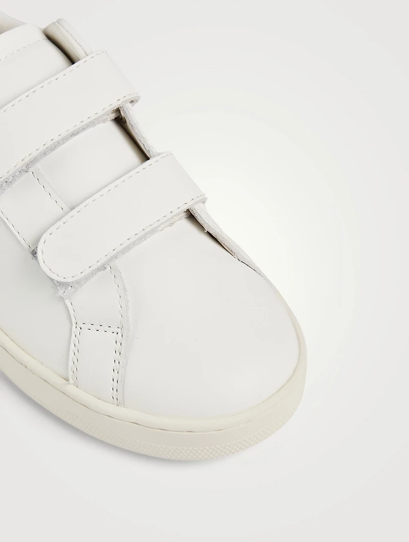 Palm Leather Strap Sneakers