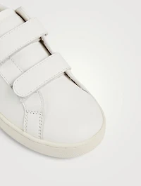 Palm Leather Strap Sneakers